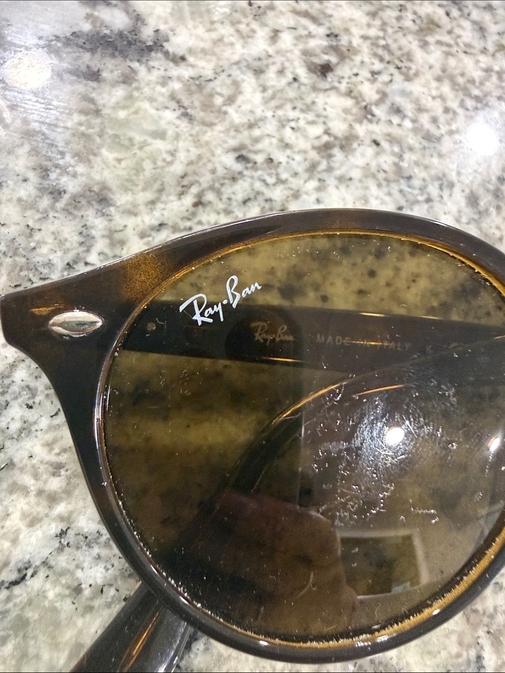 Ray-Ban Brown Tortoiseshell Frame Sunglasses with Brown Lenses - Picture 2 of 7